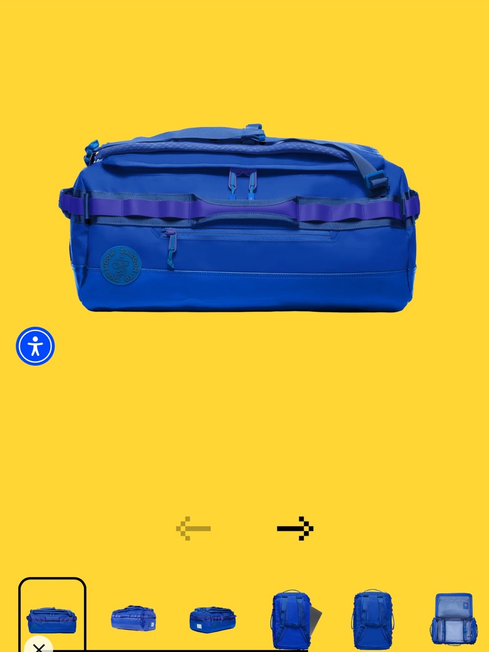 Baboon to the Moon 40L Duffel